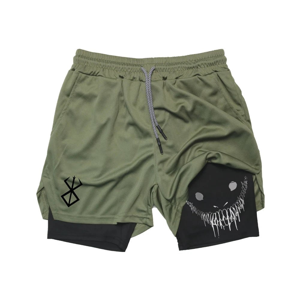 Dallarna™ - Anime Berserk Gym shorts